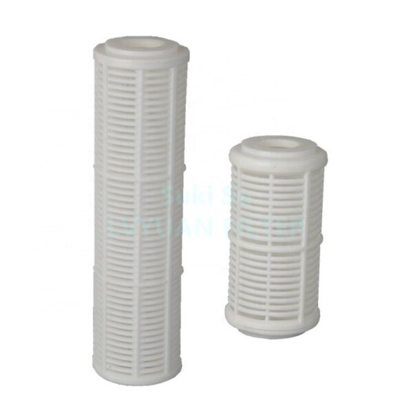 5 10 inch Plastic frame 80 100 200 micron Washable mesh net filter cartridge for pre water filter element filtration