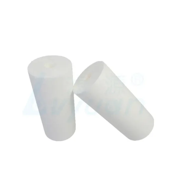 PP fiber water filter cartridge for water treatment. Slim or jumbo sizes, custom weight and branding, SGS certified, cylinder design, boxed packing, online support.