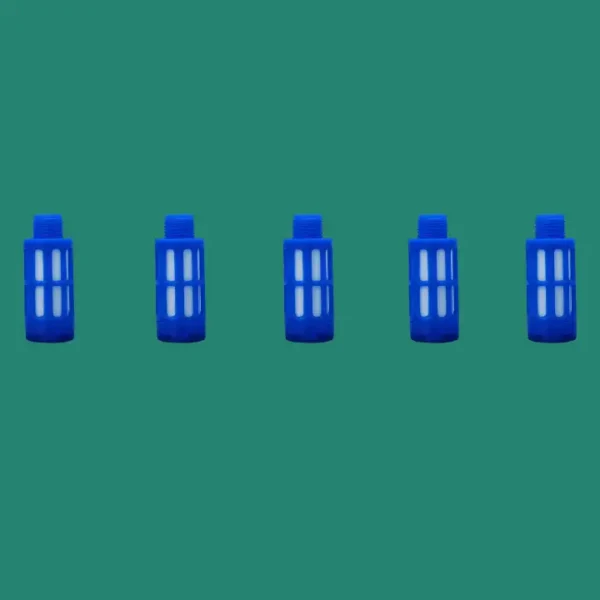 BSP Male Thread Plastic silencer Pneumatic Black blue Air Quick Exhaust Muffler