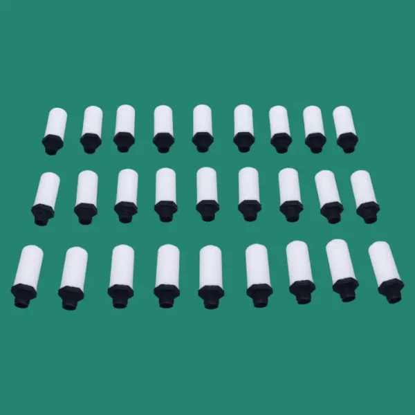 BSP Male Thread Plastic silencer Pneumatic Black blue Air Quick Exhaust Muffler