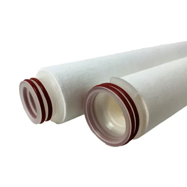 Different diameter spun water filter spare parts polypropylene PP water filter element for 25 micron water treatment filter