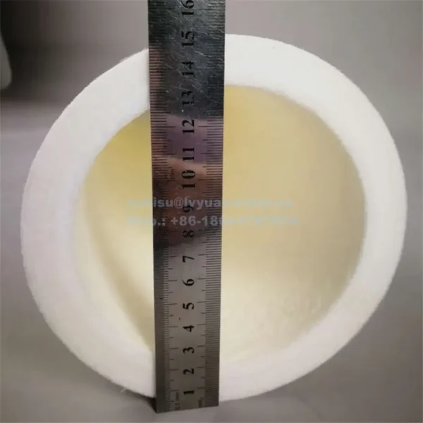 Large Diameter 152mm High Flow Polypropylene Melt Blown Coreless filter cartridge for liquid treatment Pre-filtration