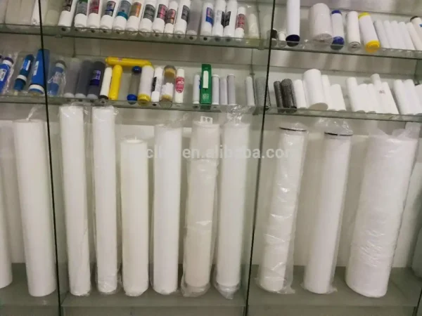 OEM customized Polypropylene melt- blown filter with PP water filter media 1 5 10 100micron