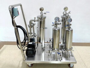 Bag-Type Oil Filter Housing Machine