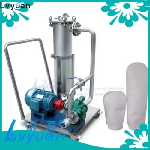 Lvyuan High Quality Ss Bag Filter Housing