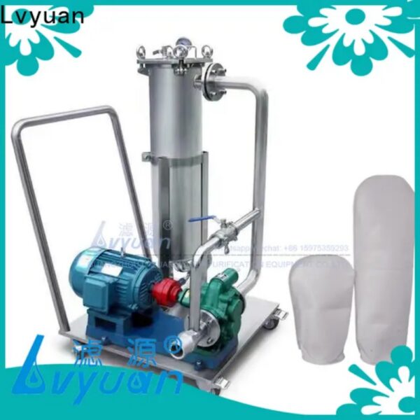 Lvyuan High Quality Ss Bag Filter Housing