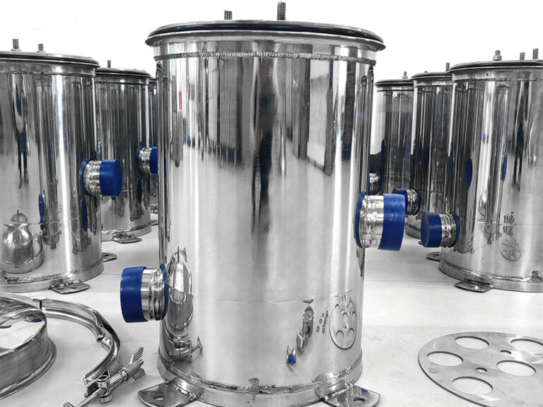 Stainless Housings for Commercial RO Skids in Hospital Systems